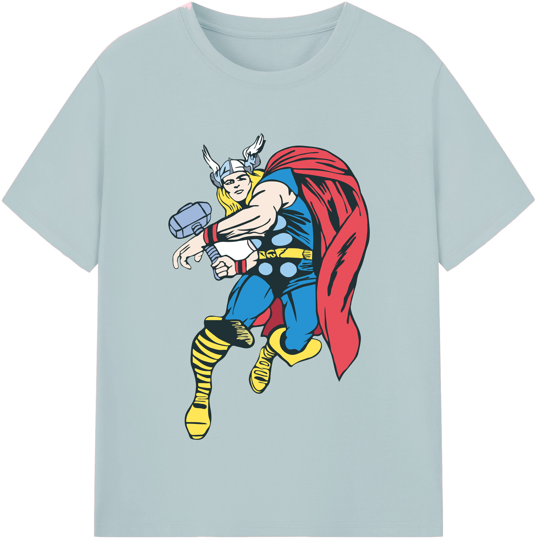 （画像用） アベンジャーズ The Avengers 綿100％半袖Tシャツ（フロントプリント）
